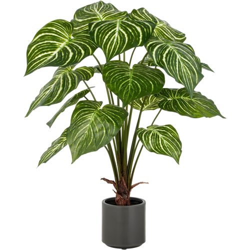 4064118326458 - Kunstpflanze CREATIV GREEN Philodendron Birkin grün (grün weiß) H100cm Kunststoff Kunstpflanzen mit naturgetreuem Blattwerk 4064118326458 - Kunstpflanze CREATIV GREEN Philodendron Birkin grün (grün weiß) H100cm Kunststoff Kunstpflanzen mit naturgetreuem Blattwerk