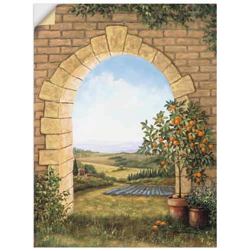 4057738231042 - Wandbild ARTLAND Orangenbaum vor dem Torbogen Bilder Gr B H 45 cm x 60 cm Wandaufkleber - Vinyl Fensterblick 1 St braun Bild Poster Bilder als Alubild Leinwandbild Wandaufkleber oder in versch Größen 4057738231042 - Wandbild ARTLAND Orangenbaum vor dem Torbogen Bilder Gr B H 45 cm x 60 cm Wandaufkleber - Vinyl Fensterblick 1 St braun Bild Poster Bilder als Alubild Leinwandbild Wandaufkleber oder in versch Größen