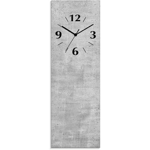 4062144832585 - Wanduhr ARTLAND Grauer Beton Wanduhren Gr B H T 20 cm x 60 cm x 18 cm Quarzuhr grau Wanduhren wahlweise mit Quarz- oder Funhuhrwerk lautlos ohne Tickgeräusche 4062144832585 - Wanduhr ARTLAND Grauer Beton Wanduhren Gr B H T 20 cm x 60 cm x 18 cm Quarzuhr grau Wanduhren wahlweise mit Quarz- oder Funhuhrwerk lautlos ohne Tickgeräusche