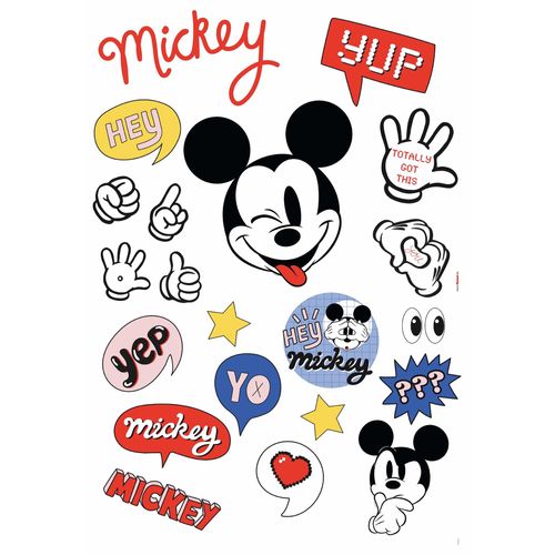 4036834177805 - Wandtattoo KOMAR Its a Mickey Thing - Größe 50 x 70 cm bunt B50cm Folie Wandtattoos selbstklebend Wandsticker Kinderzimmer 4036834177805 - Wandtattoo KOMAR Its a Mickey Thing - Größe 50 x 70 cm bunt B50cm Folie Wandtattoos selbstklebend Wandsticker Kinderzimmer