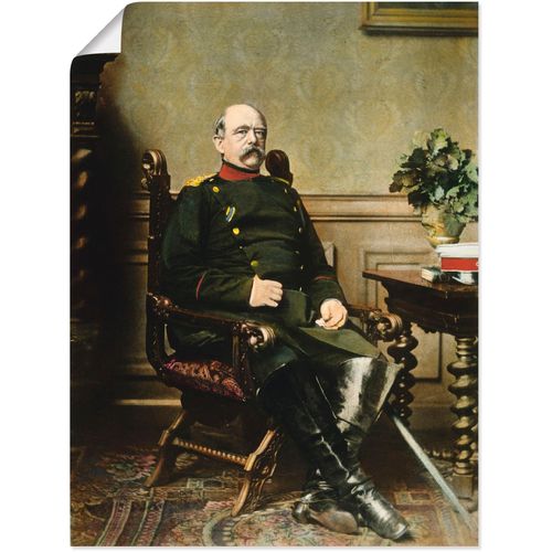 4057738724216 - Wandbild ARTLAND Otto von Bismarck Bilder Gr B H 60 cm x 80 cm Poster Menschen Hochformat 1 St grün Bild Poster Bilder als Leinwandbild Wandaufkleber oder in versch Größen 4057738724216 - Wandbild ARTLAND Otto von Bismarck Bilder Gr B H 60 cm x 80 cm Poster Menschen Hochformat 1 St grün Bild Poster Bilder als Leinwandbild Wandaufkleber oder in versch Größen