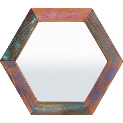 4055195138898 - Spiegel Fiume bunt (bt) B30cm H30cm T3cm Massivholz Spiegel 4055195138898 - Spiegel Fiume bunt (bt) B30cm H30cm T3cm Massivholz Spiegel