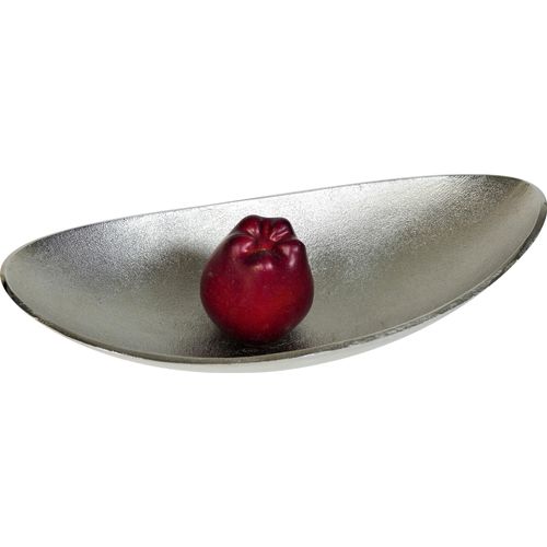 4260596727071 - Dekoschale HOME AFFAIRE Julia Dekoschalen silberfarben Deko-Schale Dekoschalen Dekotabletts aus Aluminium oval