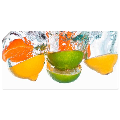 4059745920025 - Wandbild ARTLAND Zitrusfrüchte fallen in klares Wasser Bilder Gr B H 60 cm x 30 cm Poster Lebensmittel Querformat 1 St bunt Bild Poster Bilder als Alubild Leinwandbild Wandaufkleber oder in versch Größen 4059745920025 - Wandbild ARTLAND Zitrusfrüchte fallen in klares Wasser Bilder Gr B H 60 cm x 30 cm Poster Lebensmittel Querformat 1 St bunt Bild Poster Bilder als Alubild Leinwandbild Wandaufkleber oder in versch Größen