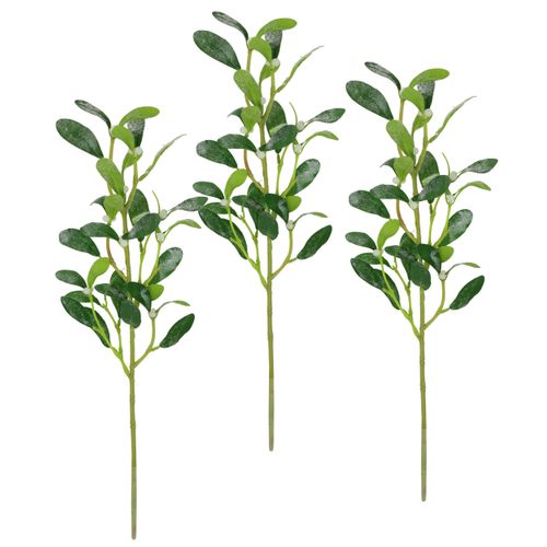 4019844814793 - Kunstzweig IGEA Künstlicher Mistelzweig mit Beeren grün B10cm H55cm L6cm Polyester Kunstpflanzen 3er Set Dekozweig Zweig Deko für Girlande Kranz Weihnachtsdeko 4019844814793 - Kunstzweig IGEA Künstlicher Mistelzweig mit Beeren grün B10cm H55cm L6cm Polyester Kunstpflanzen 3er Set Dekozweig Zweig Deko für Girlande Kranz Weihnachtsdeko