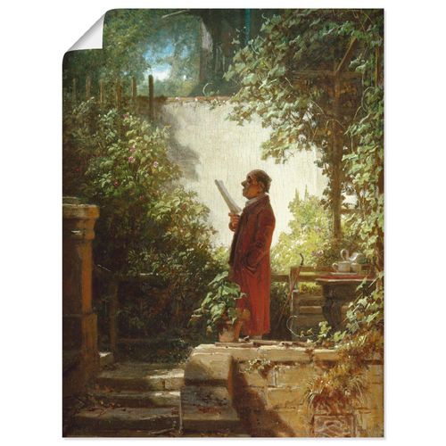4055327879132 - Wandbild ARTLAND Zeitungsleser im Hausgärtchen 1850 Bilder Gr B H 30 cm x 40 cm Poster Mann Hochformat 1 St grün Bild Leinwandbild Kunstdrucke Bilder als Leinwandbild Wandaufkleber oder Poster in versch Größen 4055327879132 - Wandbild ARTLAND Zeitungsleser im Hausgärtchen 1850 Bilder Gr B H 30 cm x 40 cm Poster Mann Hochformat 1 St grün Bild Leinwandbild Kunstdrucke Bilder als Leinwandbild Wandaufkleber oder Poster in versch Größen