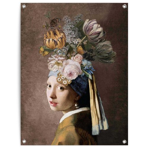 8714597638325 - Poster REINDERS Vermeer Blumenmädchen mit dem Perlenorhrring bunt (farbe bild(er) bunt) B60cm H80cm T01cm Leinwand Bilder Outdoor für Garten oder Balkon 8714597638325 - Poster REINDERS Vermeer Blumenmädchen mit dem Perlenorhrring bunt (farbe bild(er) bunt) B60cm H80cm T01cm Leinwand Bilder Outdoor für Garten oder Balkon