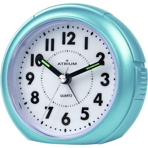 4037921003854 - Quarzwecker ATRIUM A240-15 blau (hellblau) Wecker Wecker Schlafzimmer schleichende Sekunde Snooze Leuchtzeiger 4037921003854 - Quarzwecker ATRIUM A240-15 blau (hellblau) Wecker Wecker Schlafzimmer schleichende Sekunde Snooze Leuchtzeiger