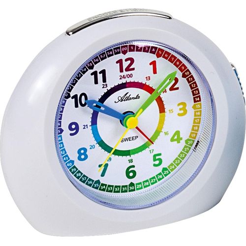 4026934196707 - Quarzwecker ATLANTA 1967 0 weiß Wecker Kinder ideal auch als Geschenk Lernwecker 4026934196707 - Quarzwecker ATLANTA 1967 0 weiß Wecker Kinder ideal auch als Geschenk Lernwecker