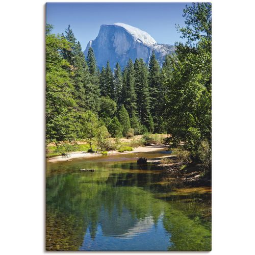 4059745297509 - Wandbild ARTLAND Yosemite Valley Half Dome River of Mercy Bilder Gr B H 40 cm x 60 cm Leinwandbild Gewässer 1 St grün Bild Kunstdruck Poster Bilder als Alubild Leinwandbild Wandaufkleber oder in versch Größen 4059745297509 - Wandbild ARTLAND Yosemite Valley Half Dome River of Mercy Bilder Gr B H 40 cm x 60 cm Leinwandbild Gewässer 1 St grün Bild Kunstdruck Poster Bilder als Alubild Leinwandbild Wandaufkleber oder in versch Größen