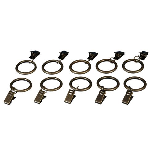 4016318078606 - Gardinenring LIEDECO grau (messingfarben) Ø16cm Metall Gardinenbefestigungen für Gardinenstangen Ø 16 mm 4016318078606 - Gardinenring LIEDECO grau (messingfarben) Ø16cm Metall Gardinenbefestigungen für Gardinenstangen Ø 16 mm