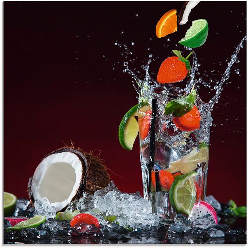 4058661634849 - Glasbild ARTLAND Frischer Fruchtcocktail V Bilder Gr B H 20 cm x 20 cm Getränke 1 St bunt Glasbilder Bilder in verschiedenen Größen 4058661634849 - Glasbild ARTLAND Frischer Fruchtcocktail V Bilder Gr B H 20 cm x 20 cm Getränke 1 St bunt Glasbilder Bilder in verschiedenen Größen