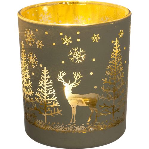 4064118994824 - Teelichthalter CREATIV DECO Weihnachtsdeko Kerzenhalter Gr H 1000 cm weiß Windlichter Laternen mit goldfarbener Innenseite 4064118994824 - Teelichthalter CREATIV DECO Weihnachtsdeko Kerzenhalter Gr H 1000 cm weiß Windlichter Laternen mit goldfarbener Innenseite