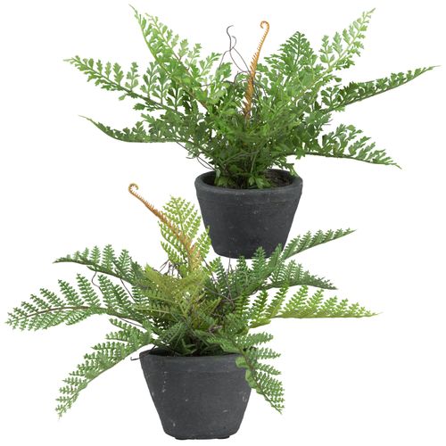 4064118318354 - Kunstpflanze CREATIV GREEN Farn grün H24cm Kunststoff Kunstpflanzen mit schönen Farnwedeln 4064118318354 - Kunstpflanze CREATIV GREEN Farn grün H24cm Kunststoff Kunstpflanzen mit schönen Farnwedeln