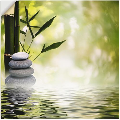 4062144004128 - Wandbild ARTLAND Asiatische Spa Steine Bilder Gr B H 50 cm x 50 cm Wandaufkleber - Vinyl Spa 1 St grün Bild Metallbild Metallbilder Bilder als Alubild Leinwandbild Wandaufkleber oder Poster in versch Größen 4062144004128 - Wandbild ARTLAND Asiatische Spa Steine Bilder Gr B H 50 cm x 50 cm Wandaufkleber - Vinyl Spa 1 St grün Bild Metallbild Metallbilder Bilder als Alubild Leinwandbild Wandaufkleber oder Poster in versch Größen