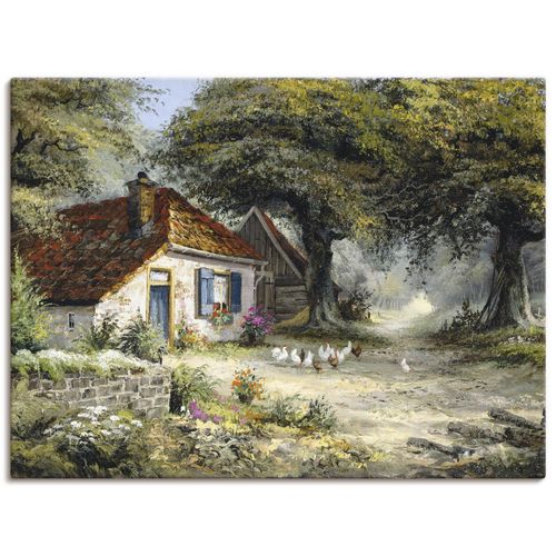 4057738436263 - Wandbild ARTLAND Märchenhaftes Ferienhaus Bilder Gr B H 80 cm x 60 cm Leinwandbild Garten Querformat 1 St grün Bild Poster Bilder als Leinwandbild Wandaufkleber oder in versch Größen 4057738436263 - Wandbild ARTLAND Märchenhaftes Ferienhaus Bilder Gr B H 80 cm x 60 cm Leinwandbild Garten Querformat 1 St grün Bild Poster Bilder als Leinwandbild Wandaufkleber oder in versch Größen
