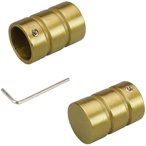 4016318279270 - Gardinenstangen-Endstück Zylinder gold (goldfarben matt) L35cm Ø16cm Gardinenstangenendstücke für Gardinenstangen Ø 16 mm 4016318279270 - Gardinenstangen-Endstück Zylinder gold (goldfarben matt) L35cm Ø16cm Gardinenstangenendstücke für Gardinenstangen Ø 16 mm