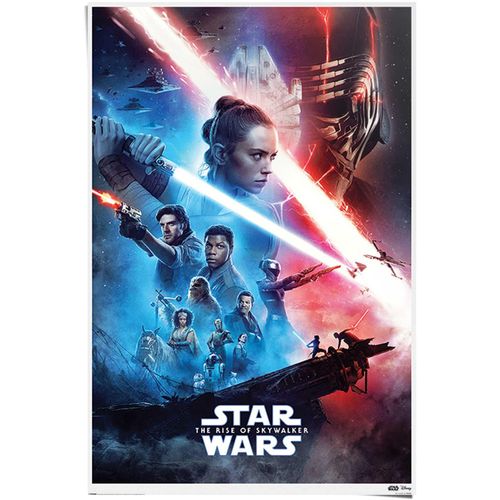 8714597588965 - Poster REINDERS Star Wars The Rise of Skywalker - Filmplakat rot (farbe bild(er) rot) B61cm H915cm Papier Bilder