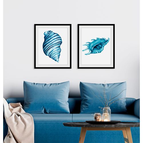 4049009845706 - Bild QUEENCE Lisbeth blau (farbe rahmen schwarz farbe bild(er) blau) B30cm H40cm Acrylglas Papier Holz Bilder HD Premium Poster-Druck inkl Holzrahmen 4049009845706 - Bild QUEENCE Lisbeth blau (farbe rahmen schwarz farbe bild(er) blau) B30cm H40cm Acrylglas Papier Holz Bilder HD Premium Poster-Druck inkl Holzrahmen