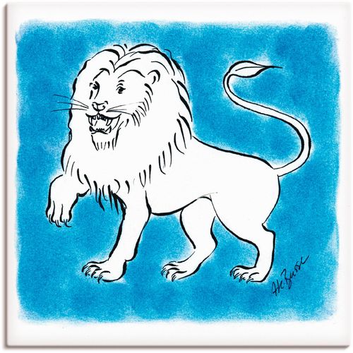 4055327376891 - Wandbild ARTLAND Serie Sternzeichen Löwe Bilder Gr B H 70 cm x 70 cm Leinwandbild Sternzeichen 1 St blau Bild Kunstdruck Kunstdrucke Bilder als Leinwandbild Wandaufkleber oder Poster in versch Größen 4055327376891 - Wandbild ARTLAND Serie Sternzeichen Löwe Bilder Gr B H 70 cm x 70 cm Leinwandbild Sternzeichen 1 St blau Bild Kunstdruck Kunstdrucke Bilder als Leinwandbild Wandaufkleber oder Poster in versch Größen