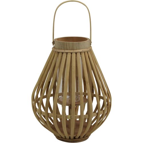 4056422193666 - Kerzenlaterne AM DESIGN Kerzenhalter mit Henkel aus Bambus und Glas beige (natur) Kerzenhalter H 36cm Bambus Glas Hängewindlicht Teelichthalter Höhe ca 36 cm H36cm 4056422193666 - Kerzenlaterne AM DESIGN Kerzenhalter mit Henkel aus Bambus und Glas beige (natur) Kerzenhalter H 36cm Bambus Glas Hängewindlicht Teelichthalter Höhe ca 36 cm H36cm