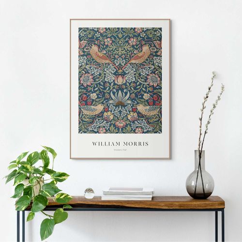 8714597633917 - Wandbild REINDERS William Morris - strawberry thief Bilder Gr B H T 50 cm x 70 cm x 22 cm bunt Kunstdrucke 8714597633917 - Wandbild REINDERS William Morris - strawberry thief Bilder Gr B H T 50 cm x 70 cm x 22 cm bunt Kunstdrucke