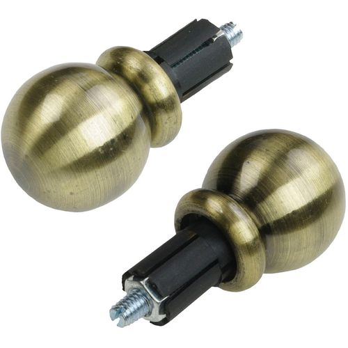 4016318009044 - Gardinenstangen-Endstück Endstück Endknopf Kugel Esperanca für 16 mm Stangen Gardinenstangenendstücke Gr 2 St schwarz (messingfarben schwarz) Gardinenstangen-Endstück Gardinenstangen-Endstücke Gardinenstangenendstücke Endstück Endknopf 4016318009044 - Gardinenstangen-Endstück Endstück Endknopf Kugel Esperanca für 16 mm Stangen Gardinenstangenendstücke Gr 2 St schwarz (messingfarben schwarz) Gardinenstangen-Endstück Gardinenstangen-Endstücke Gardinenstangenendstücke Endstück Endknopf