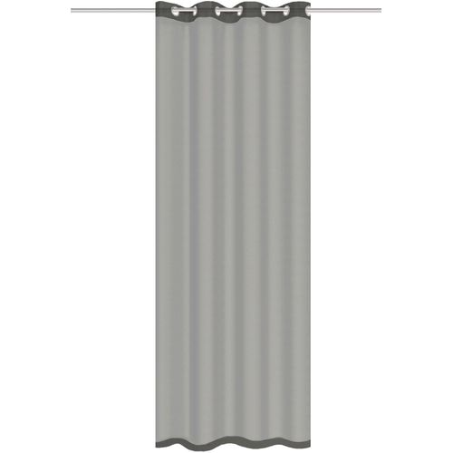 4056751419413 - Gardine HEINE HOME Gr 3 grau Gardinen 225cm Ösen Ösen 140cm Polyester B140cm H225cm 4056751419413 - Gardine HEINE HOME Gr 3 grau Gardinen 225cm Ösen Ösen 140cm Polyester B140cm H225cm