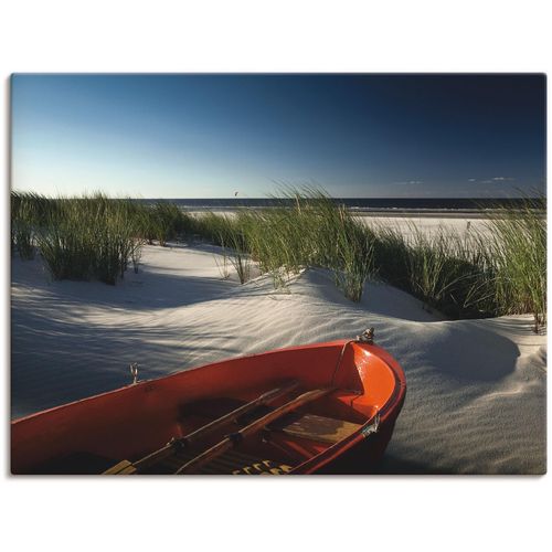 4055327619127 - Wandbild ARTLAND Rotes Boot am Strand Bilder Gr B H 80 cm x 60 cm Leinwandbild Boote & Schiffe 1 St rot Bild Kunstdruck Kunstdrucke Bilder als Leinwandbild Wandaufkleber oder Poster in versch Größen 4055327619127 - Wandbild ARTLAND Rotes Boot am Strand Bilder Gr B H 80 cm x 60 cm Leinwandbild Boote & Schiffe 1 St rot Bild Kunstdruck Kunstdrucke Bilder als Leinwandbild Wandaufkleber oder Poster in versch Größen