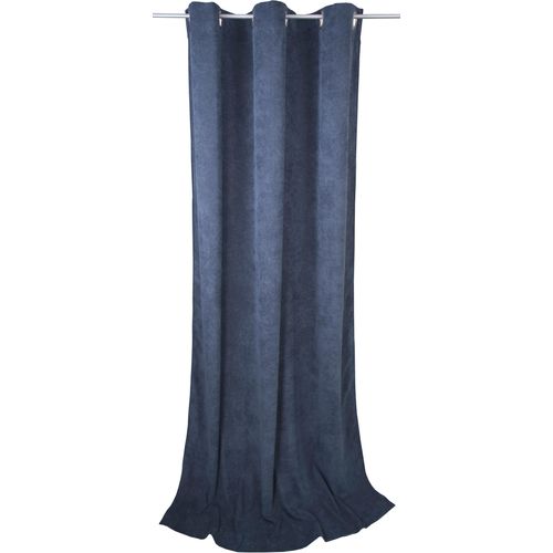 4260478146464 - Vorhang TOM TAILOR HOME CASUAL CORD Gr 1 blau B140cm H245cm Wirkware Nylon Polyester Gardinen HxB 245x140 4260478146464 - Vorhang TOM TAILOR HOME CASUAL CORD Gr 1 blau B140cm H245cm Wirkware Nylon Polyester Gardinen HxB 245x140