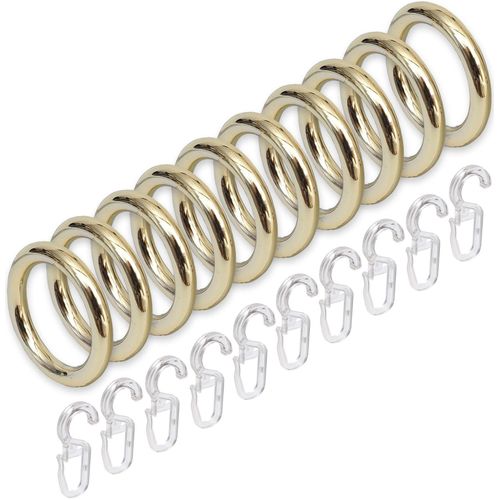 4016318002564 - Gardinenring Gardinenbefestigungen Gr 10 St grau (messingfarben) Gardinenringe Gardinenbefestigungen für Gardinenstangen Ø 28 mm 4016318002564 - Gardinenring Gardinenbefestigungen Gr 10 St grau (messingfarben) Gardinenringe Gardinenbefestigungen für Gardinenstangen Ø 28 mm
