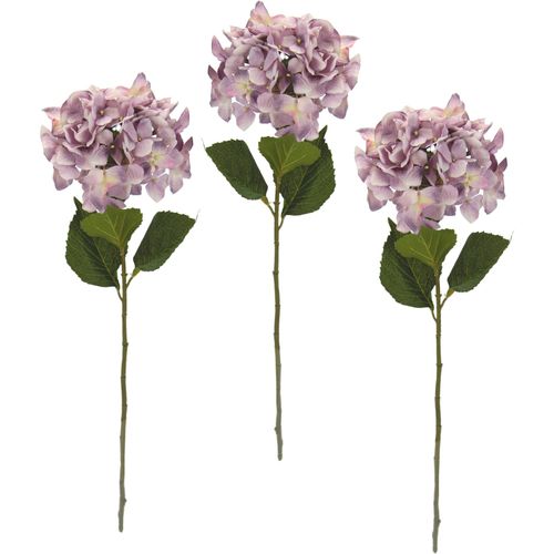 4019844782429 - Kunstblume IGEA Hortensie lila (mauve) B16cm H73cm Obermaterial 98% Polyester 2% Kunststoff Kunstpflanzen 3er Set 4019844782429 - Kunstblume IGEA Hortensie lila (mauve) B16cm H73cm Obermaterial 98% Polyester 2% Kunststoff Kunstpflanzen 3er Set