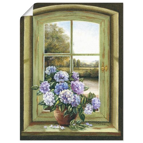 4055327287487 - Wandbild ARTLAND Hortensien am Fenster Bilder Gr B H 30 cm x 40 cm Poster Arrangements 1 St grün Bild Poster Bilder als Alubild Leinwandbild Wandaufkleber oder in versch Größen 4055327287487 - Wandbild ARTLAND Hortensien am Fenster Bilder Gr B H 30 cm x 40 cm Poster Arrangements 1 St grün Bild Poster Bilder als Alubild Leinwandbild Wandaufkleber oder in versch Größen