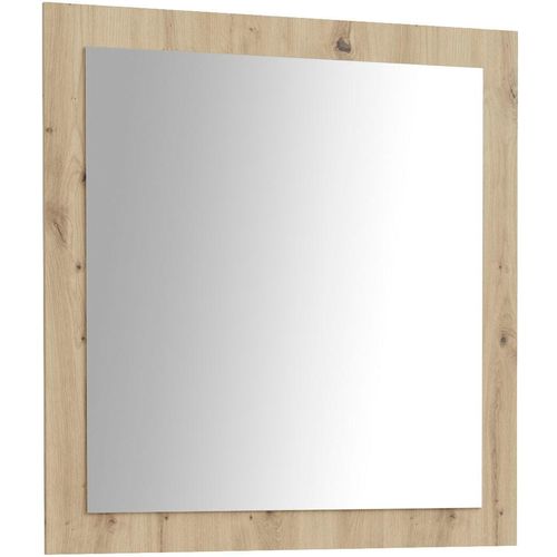 5904767038717 - Garderobenspiegel Baccio braun (eiche eiche) B830cm H880cm T18cm Spanplatte Spiegel Spiegel Rahmenoptik Artisan Eiche
