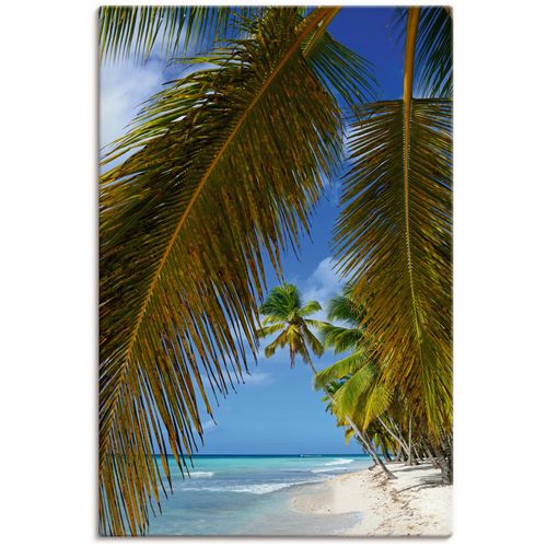 4062144764282 - Wandbild ARTLAND Palmenstrand Insel Isla Saona Bilder Gr B H 60 cm x 90 cm Leinwandbild Karibikbilder Hochformat 1 St blau Kunstdrucke als Alubild Leinwandbild Wandaufkleber oder Poster in versch Größen 4062144764282 - Wandbild ARTLAND Palmenstrand Insel Isla Saona Bilder Gr B H 60 cm x 90 cm Leinwandbild Karibikbilder Hochformat 1 St blau Kunstdrucke als Alubild Leinwandbild Wandaufkleber oder Poster in versch Größen