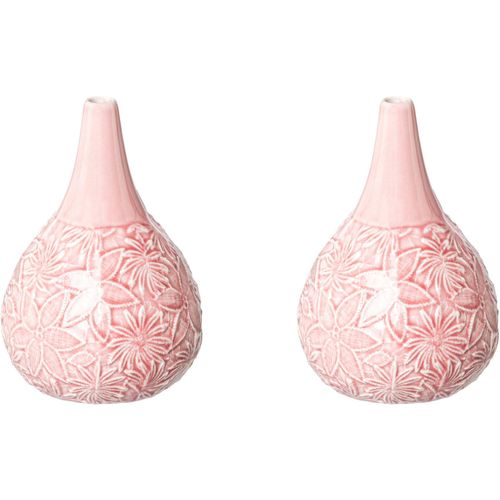 4064118141747 - Tischvase CREATIV HOME BLOOMING Vasen rosa Blumenvasen Pflanzgefäße Vase mit Blütendesign aus Porzellan 4064118141747 - Tischvase CREATIV HOME BLOOMING Vasen rosa Blumenvasen Pflanzgefäße Vase mit Blütendesign aus Porzellan