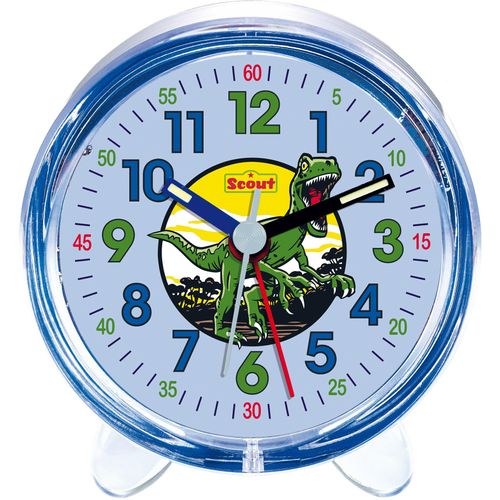 4026687133042 - Quarzwecker SCOUT Dinosaurierwecker Favorit 280001044 blau Wecker Kinder Kinderwecker LernweckerGeschenkidee Kinderzimmer Schulanfang Dino 4026687133042 - Quarzwecker SCOUT Dinosaurierwecker Favorit 280001044 blau Wecker Kinder Kinderwecker LernweckerGeschenkidee Kinderzimmer Schulanfang Dino