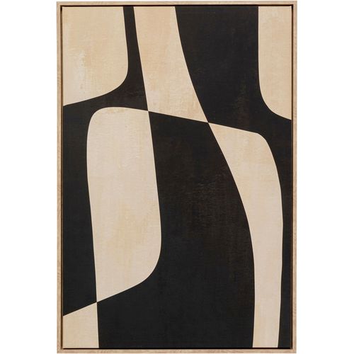 4025621570004 - Leinwandbild DESIGN Leinwandbild Classic Shape Blacky bunt (farbe bild(er) schwarz natur) B60cm H90cm T3cm Bilder