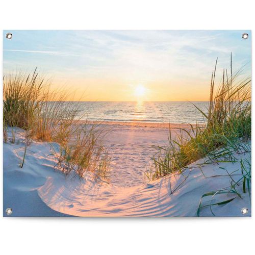 8714597628067 - Poster REINDERS Sonnenuntergang beige (farbe bild(er) beige) B80cm H60cm T01cm Leinwand Bilder 8714597628067 - Poster REINDERS Sonnenuntergang beige (farbe bild(er) beige) B80cm H60cm T01cm Leinwand Bilder