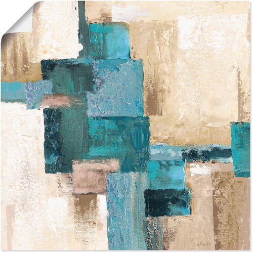 4062144598443 - Wandbild ARTLAND Abstrakte Karos beige-türkis Bilder Gr B H 40 cm x 40 cm Poster Muster quadratisch 1 St blau Kunstdrucke als Alubild Leinwandbild Wandaufkleber oder Poster in versch Größen 4062144598443 - Wandbild ARTLAND Abstrakte Karos beige-türkis Bilder Gr B H 40 cm x 40 cm Poster Muster quadratisch 1 St blau Kunstdrucke als Alubild Leinwandbild Wandaufkleber oder Poster in versch Größen