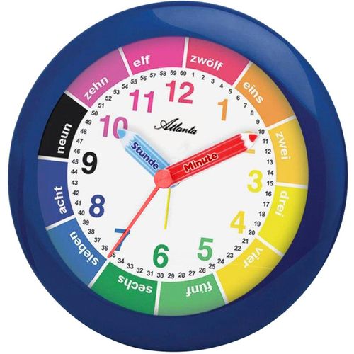 4026934126551 - Kinderwecker ATLANTA 1265 5 blau Wecker Kinder Lernwecker Quarzwecker Geschenkidee 4026934126551 - Kinderwecker ATLANTA 1265 5 blau Wecker Kinder Lernwecker Quarzwecker Geschenkidee