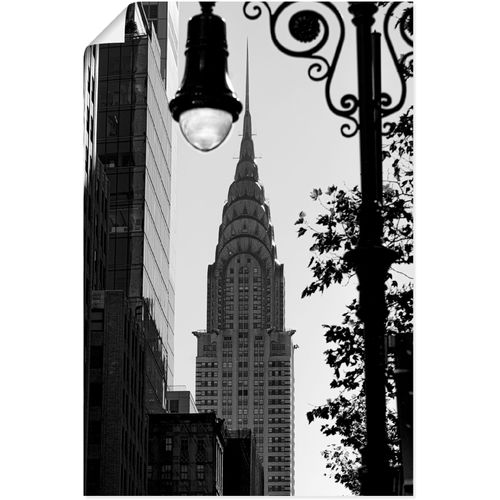 4062144669235 - Wandbild ARTLAND New York Chrysler Building Bilder Gr B H 40 cm x 60 cm Poster New York Hochformat 1 St schwarz Kunstdrucke als Alubild Leinwandbild Wandaufkleber oder Poster in versch Größen 4062144669235 - Wandbild ARTLAND New York Chrysler Building Bilder Gr B H 40 cm x 60 cm Poster New York Hochformat 1 St schwarz Kunstdrucke als Alubild Leinwandbild Wandaufkleber oder Poster in versch Größen