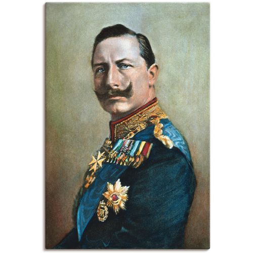 4057738731825 - Wandbild ARTLAND Wilhelm II Bilder Gr B H 20 cm x 30 cm Leinwandbild Menschen Hochformat 1 St blau Bild Leinwandbild Kunstdrucke Bilder als Leinwandbild Wandaufkleber oder Poster in versch Größen 4057738731825 - Wandbild ARTLAND Wilhelm II Bilder Gr B H 20 cm x 30 cm Leinwandbild Menschen Hochformat 1 St blau Bild Leinwandbild Kunstdrucke Bilder als Leinwandbild Wandaufkleber oder Poster in versch Größen