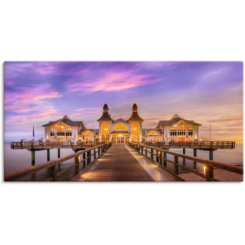 4062144653951 - Wandbild ARTLAND Rügen Seebrücke in Sellin Bilder Gr B H 100 cm x 50 cm Leinwandbild Brücken Querformat 1 St gelb Kunstdrucke als Alubild Leinwandbild Wandaufkleber oder Poster in versch Größen 4062144653951 - Wandbild ARTLAND Rügen Seebrücke in Sellin Bilder Gr B H 100 cm x 50 cm Leinwandbild Brücken Querformat 1 St gelb Kunstdrucke als Alubild Leinwandbild Wandaufkleber oder Poster in versch Größen