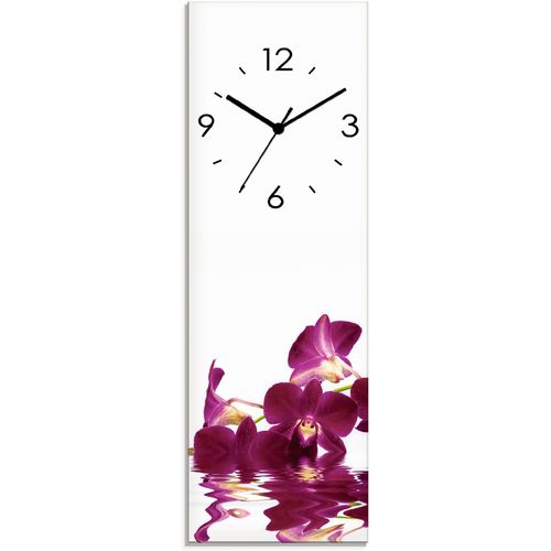 4062144286432 - Wanduhr ARTLAND Phalaenopsis Orchidee Wanduhren Gr B H T 20 cm x 60 cm x 18 cm Funkuhr lila Wanduhren wahlweise mit Quarz- oder Funhuhrwerk lautlos ohne Tickgeräusche 4062144286432 - Wanduhr ARTLAND Phalaenopsis Orchidee Wanduhren Gr B H T 20 cm x 60 cm x 18 cm Funkuhr lila Wanduhren wahlweise mit Quarz- oder Funhuhrwerk lautlos ohne Tickgeräusche