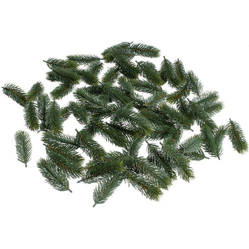 4260600491356 - Kunstzweig BOTANIC-HAUS Tannenspitzen Kunstpflanzen Gr Ø H 4 cm x 4 cm 72 St grün Weitere Weihnachtsdeko