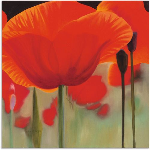 4057738395201 - Wandbild ARTLAND Leben Bilder Gr B H 50 cm x 50 cm Alu-Dibond-Druck Blumen 1 St rot Bild Poster Bilder als Alubild Leinwandbild Wandaufkleber oder in versch Größen 4057738395201 - Wandbild ARTLAND Leben Bilder Gr B H 50 cm x 50 cm Alu-Dibond-Druck Blumen 1 St rot Bild Poster Bilder als Alubild Leinwandbild Wandaufkleber oder in versch Größen