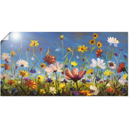 4062144594650 - Wandbild ARTLAND Wildblumenwiese blauer Himmel Bilder Gr B H 60 cm x 30 cm Poster Blumenwiese Querformat 1 St bunt Kunstdrucke als Alubild Leinwandbild Wandaufkleber oder Poster in versch Größen 4062144594650 - Wandbild ARTLAND Wildblumenwiese blauer Himmel Bilder Gr B H 60 cm x 30 cm Poster Blumenwiese Querformat 1 St bunt Kunstdrucke als Alubild Leinwandbild Wandaufkleber oder Poster in versch Größen