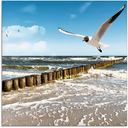 4058661623881 - Glasbild ARTLAND Ostsee Bilder Gr B H 20 cm x 20 cm Gewässer 1 St blau Glasbilder Bilder in verschiedenen Größen 4058661623881 - Glasbild ARTLAND Ostsee Bilder Gr B H 20 cm x 20 cm Gewässer 1 St blau Glasbilder Bilder in verschiedenen Größen
