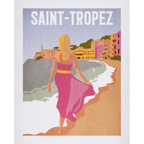 4055065176692 - Bild KOMAR Vintage Travel Saint-Tropez bunt (farbe bild(er) bunt) B40cm H50cm Papier Holz Bilder Wandbild zur Dekoration - ohne Rahmen 4055065176692 - Bild KOMAR Vintage Travel Saint-Tropez bunt (farbe bild(er) bunt) B40cm H50cm Papier Holz Bilder Wandbild zur Dekoration - ohne Rahmen